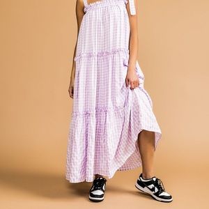 DRESSED IN LALA Forever Kinda Love Gingham Dress